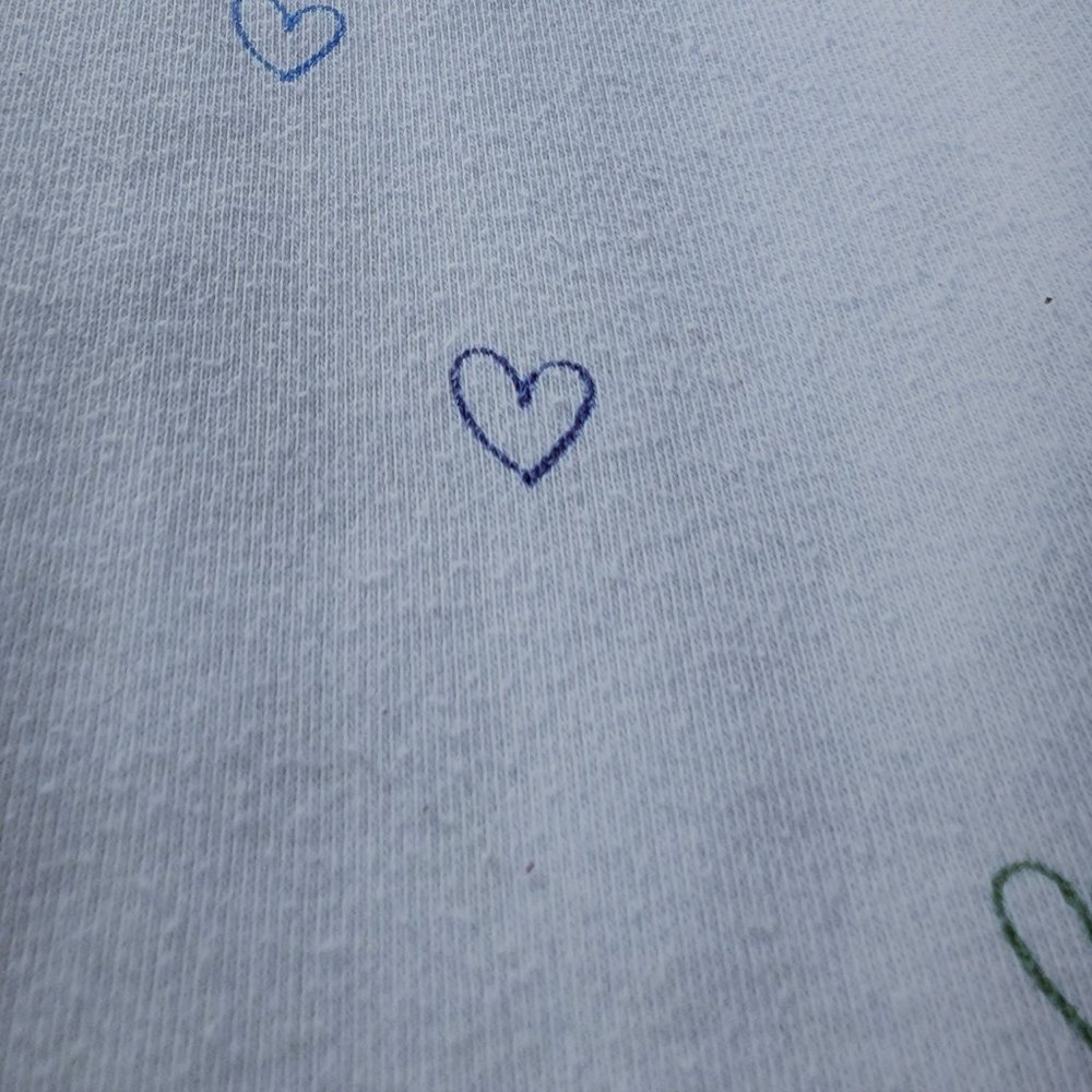 White Matching Jogger Set With Hearts! - image 6